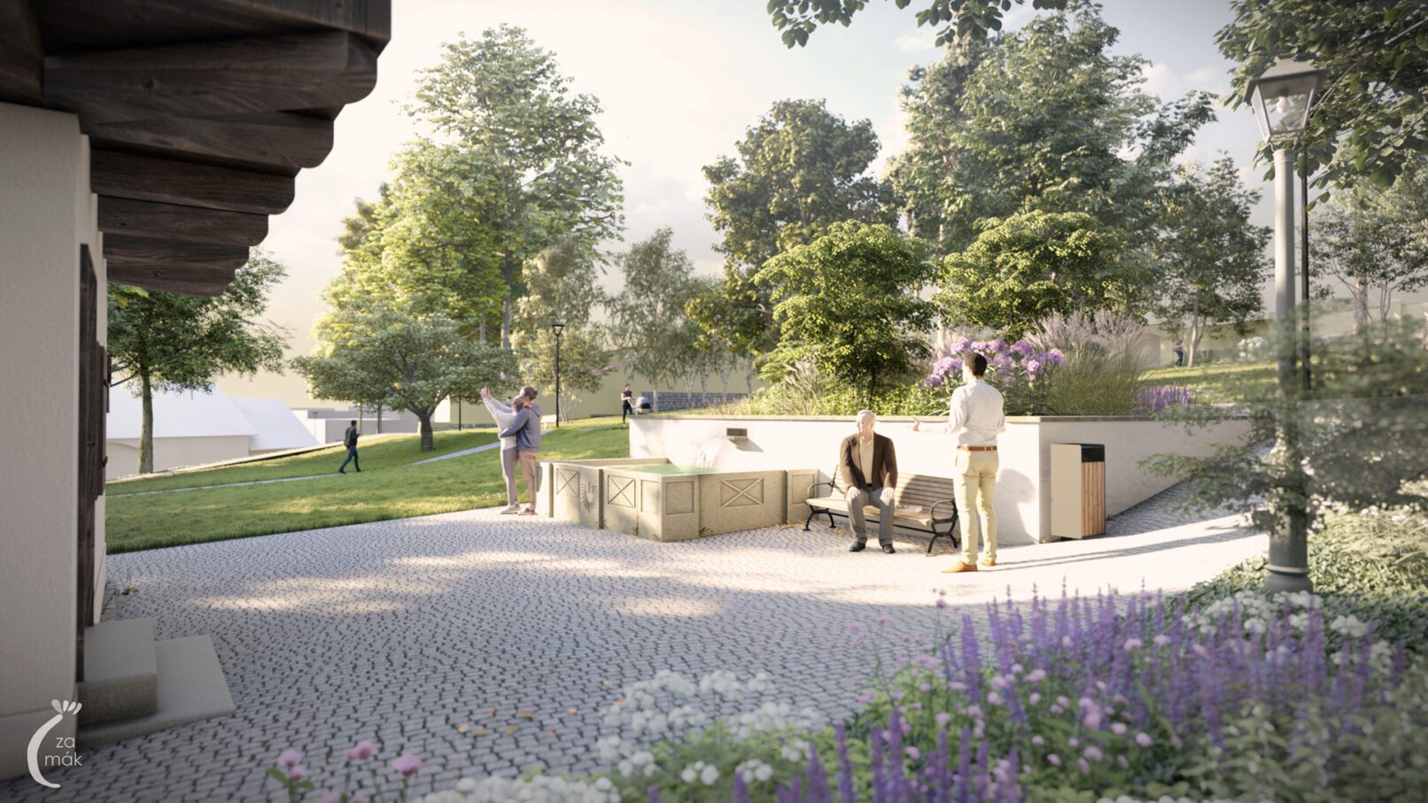 Vaňkův domek v Děkanské zahradě v Pelhřimově