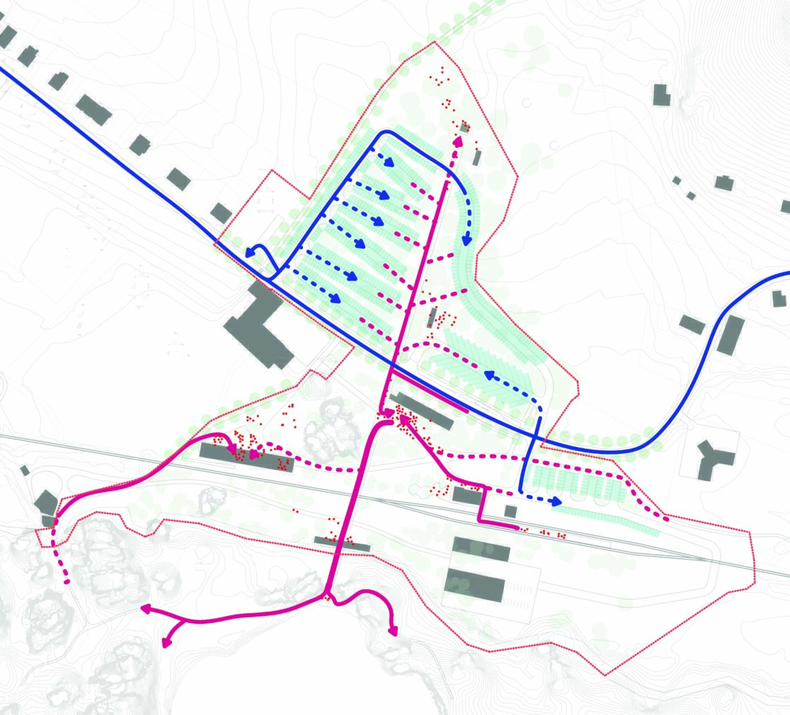 Návrh vstupního areálu Adršpašské skály – návštěvnický provoz
